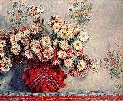 Stilleben mit Chrysanthemen Claude Monet